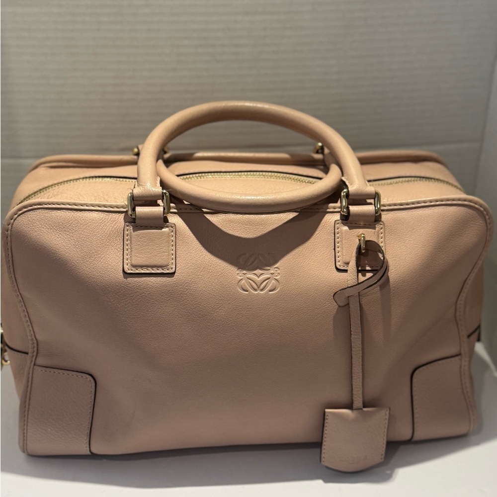 Loewe Amazona Bag Light Pink Authenticity Guaranteed - Picture 12 of 16